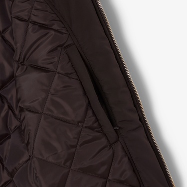  Lacoste Erkek Classic Fit Kahverengi Bomber Ceket