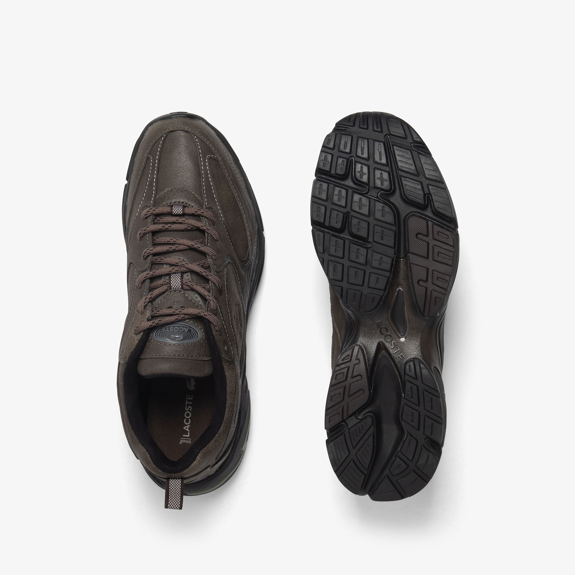 Lacoste Storm 96 2K Erkek Koyu Kahverengi Sneaker