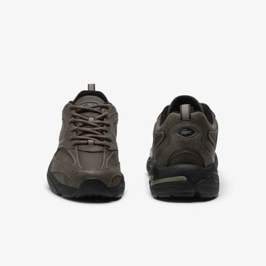  Lacoste Storm 96 2K Erkek Koyu Kahverengi Sneaker