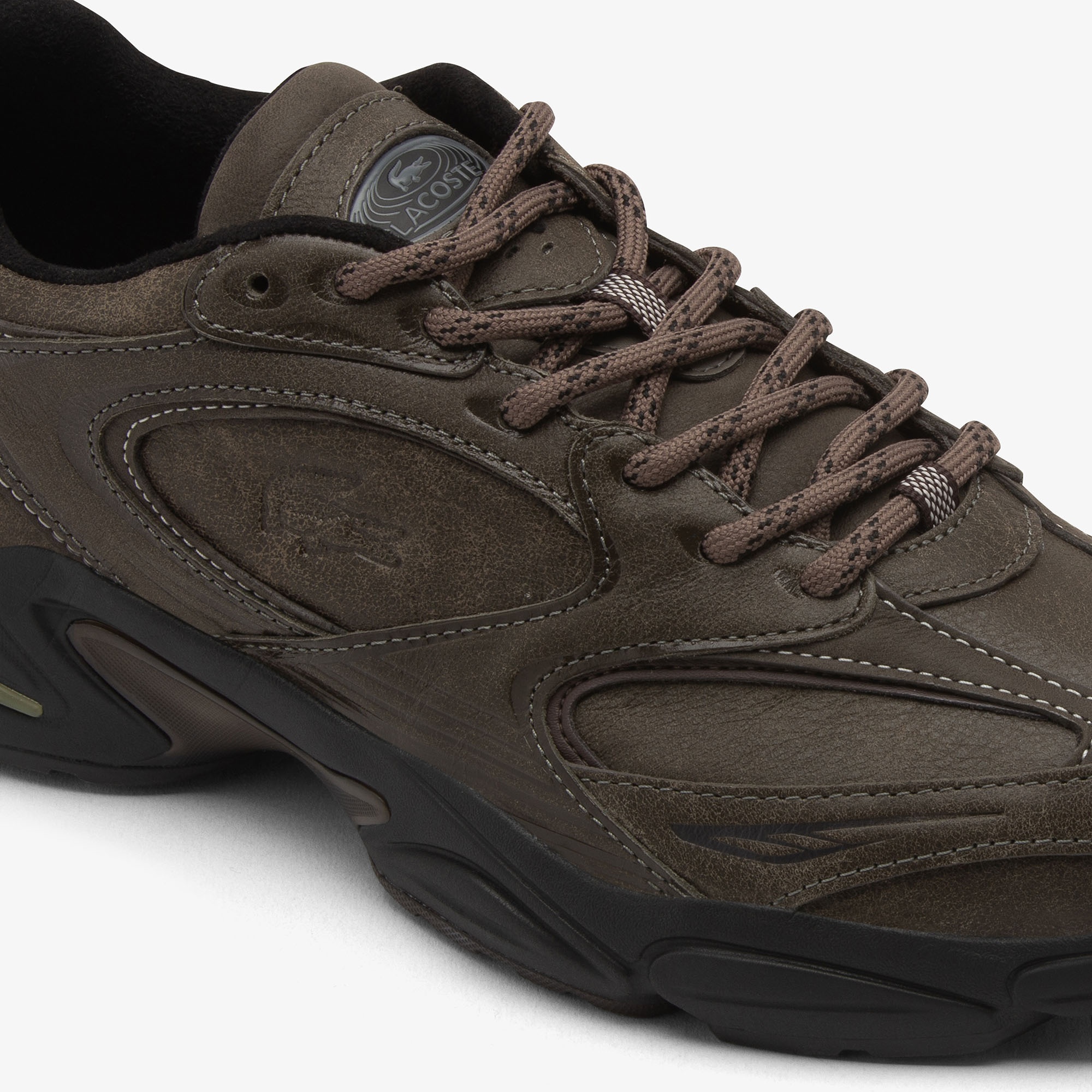 Lacoste Storm 96 2K Erkek Koyu Kahverengi Sneaker