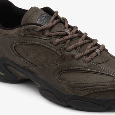  Lacoste Storm 96 2K Erkek Koyu Kahverengi Sneaker