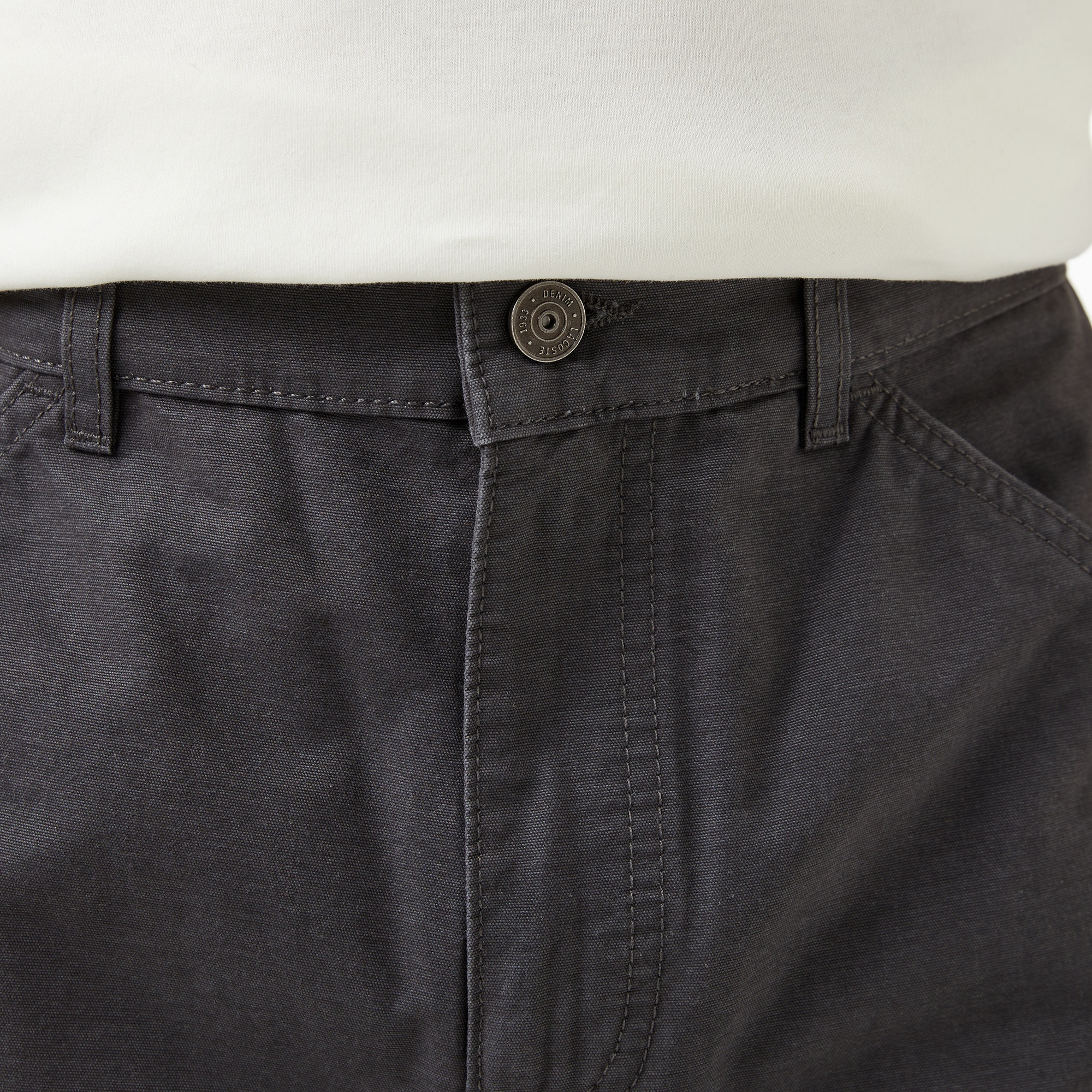 Lacoste Erkek Regular Fit Koyu Gri Pantolon