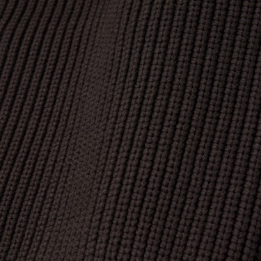  Lacoste Kadın Loose Fit Fermuarlı Kahverengi Hırka