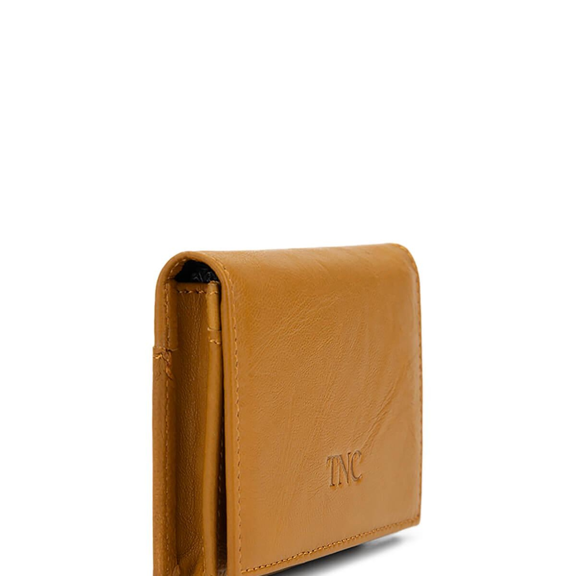 Tamer Tanca Erkek Hakiki Deri Koyu Hardal Kartlık