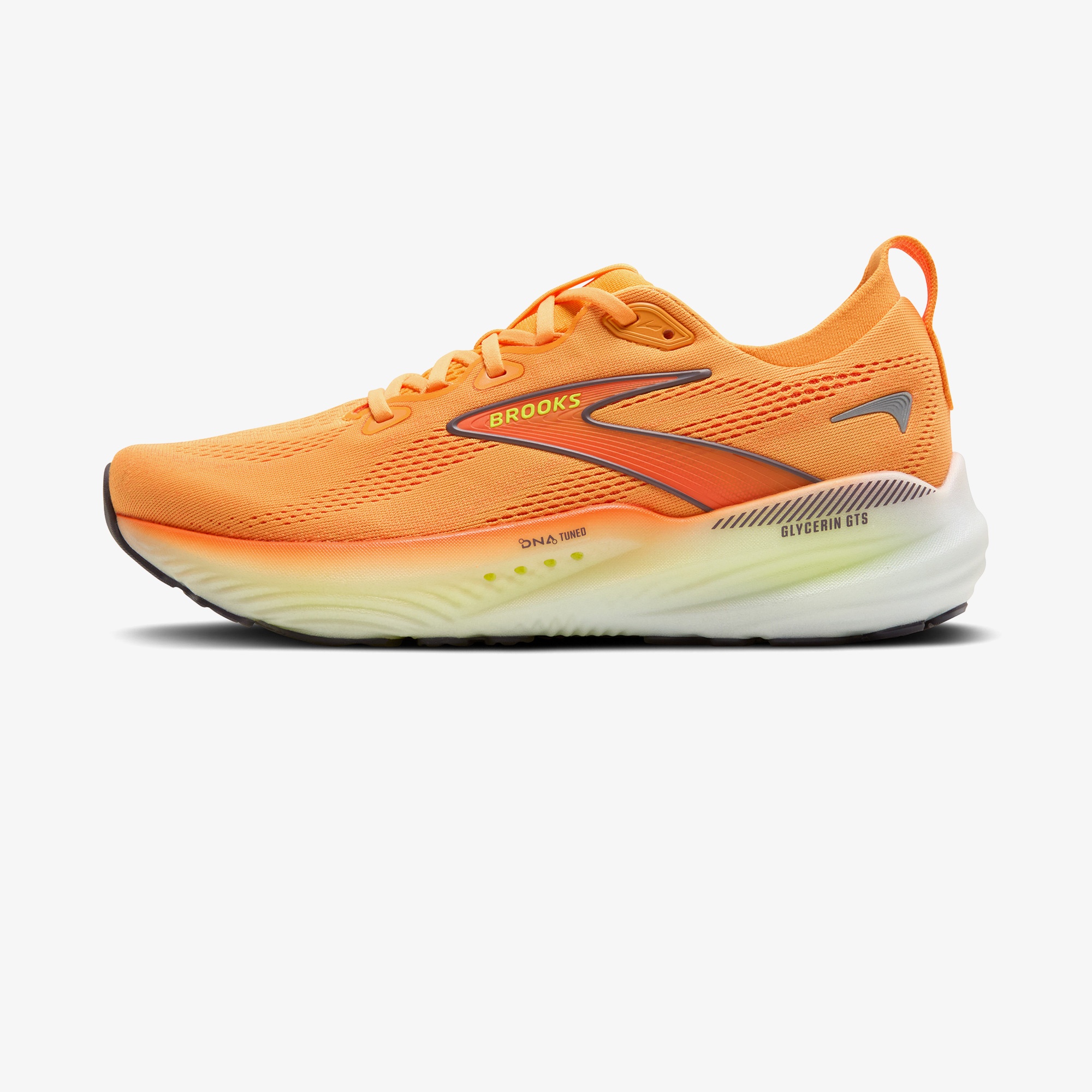 Brooks Glycerin Gts 22 Erkek Turuncu Koşu Ayakkabısı