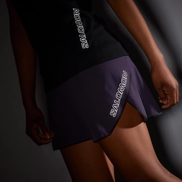  Salomon Sense Aero 5 Kadın Mor Şort