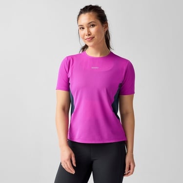  Brooks High Point Sleeve 2.0 Kadın Pembe T-Shirt