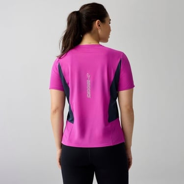  Brooks High Point Sleeve 2.0 Kadın Pembe T-Shirt