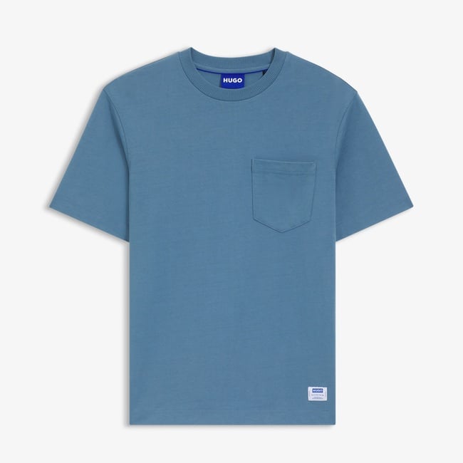  Hugo Boss Nestite Erkek Mavi T-Shirt