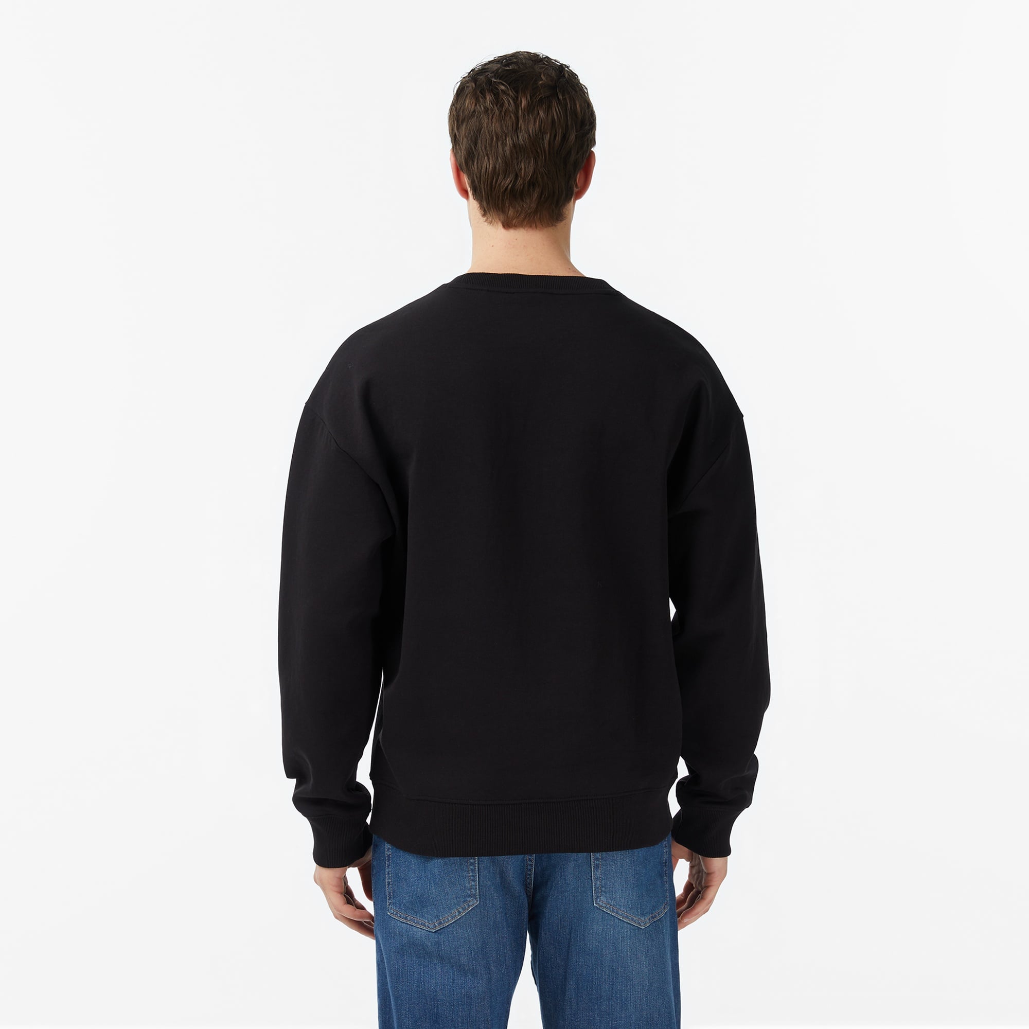 Hugo Dettil Erkek Siyah Sweatshirt