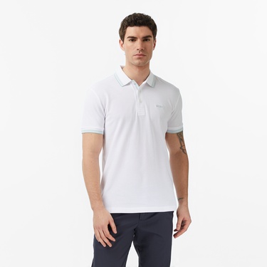  Boss Paddy Erkek Beyaz Polo