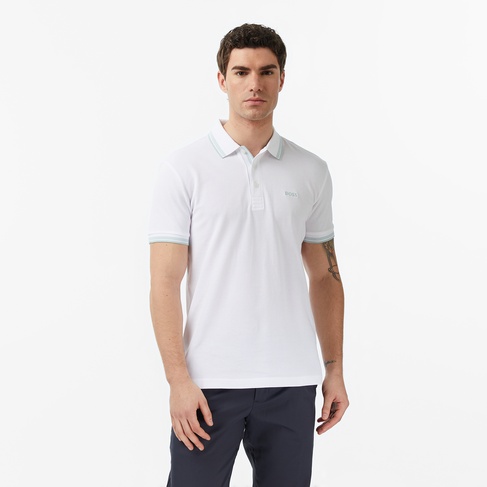  Boss Paddy Erkek Beyaz Polo