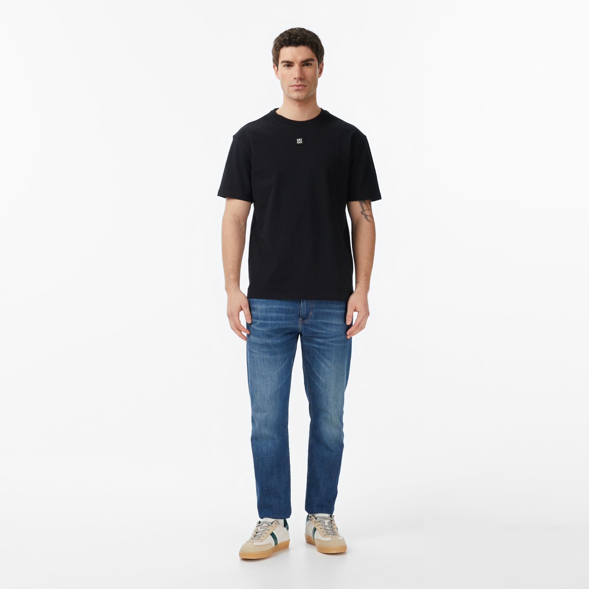 Hugo Dalile Erkek Siyah T-Shirt