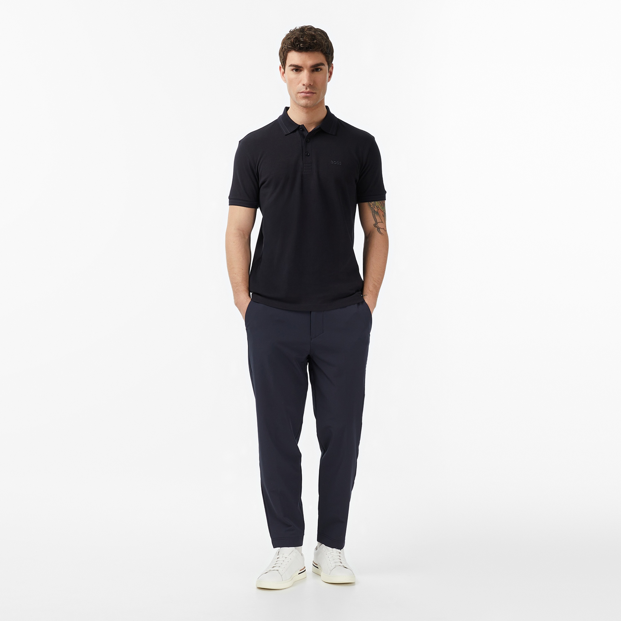 Boss Paddy Erkek Lacivert Polo