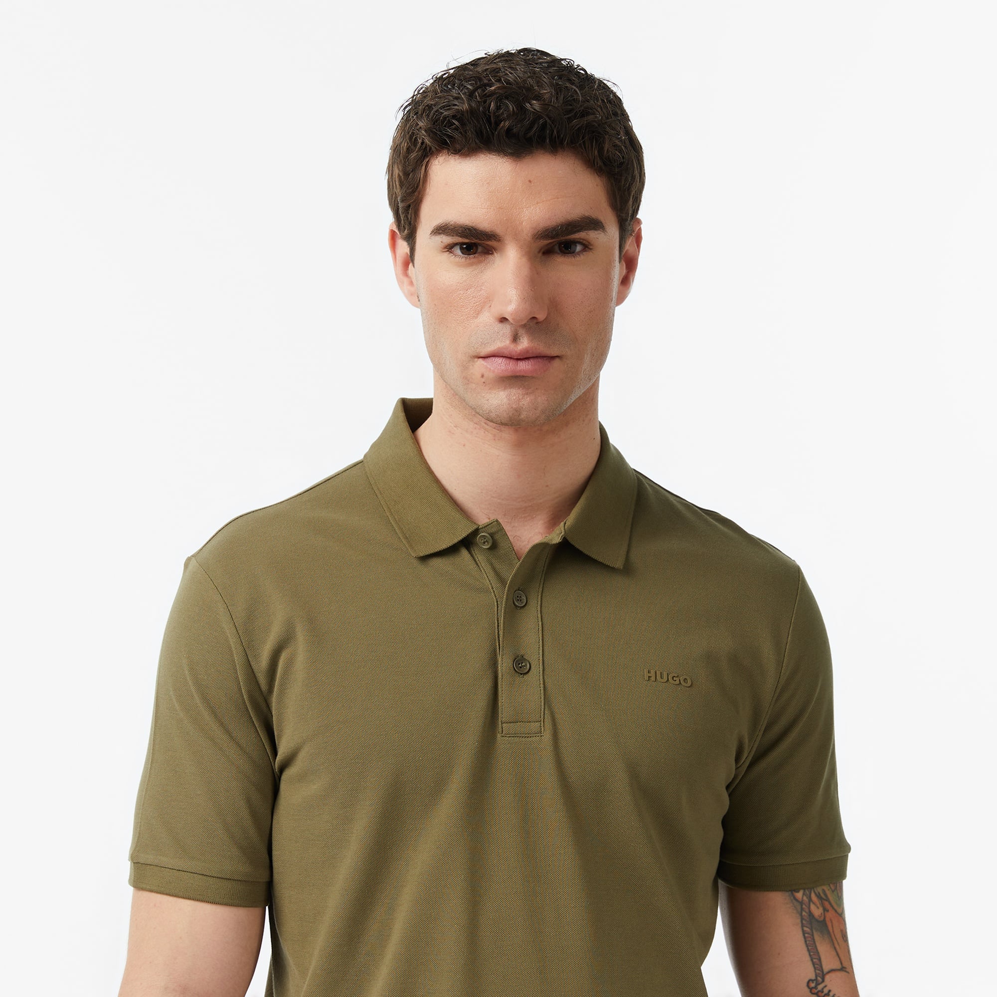 Hugo Donos Erkek Yeşil Polo