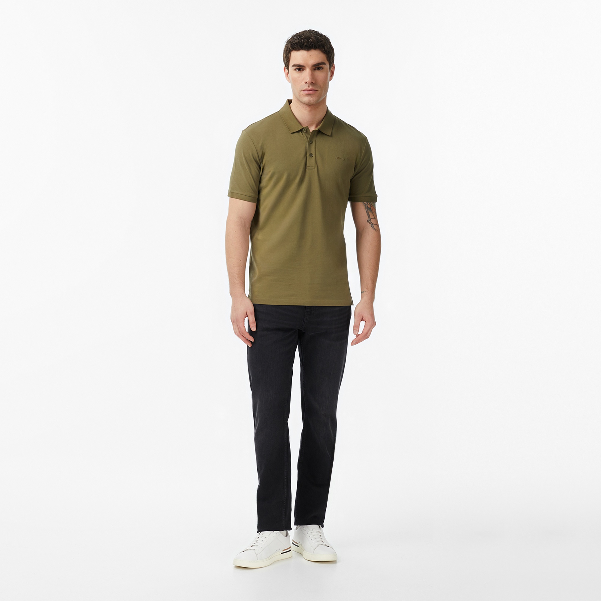 Hugo Donos Erkek Yeşil Polo