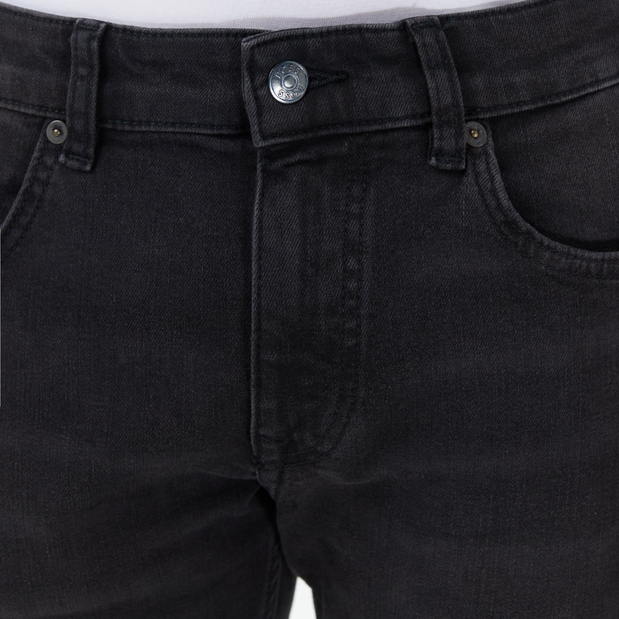 Boss Delaware Erkek Siyah Jean