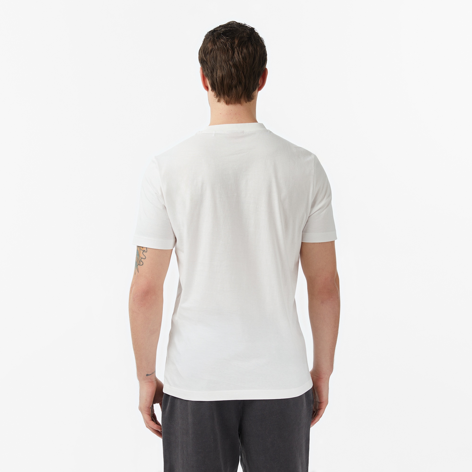 Hugo Danotie Erkek Krem Rengi T-Shirt