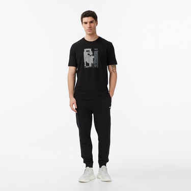  Boss Te Imprint Erkek Siyah T-Shirt
