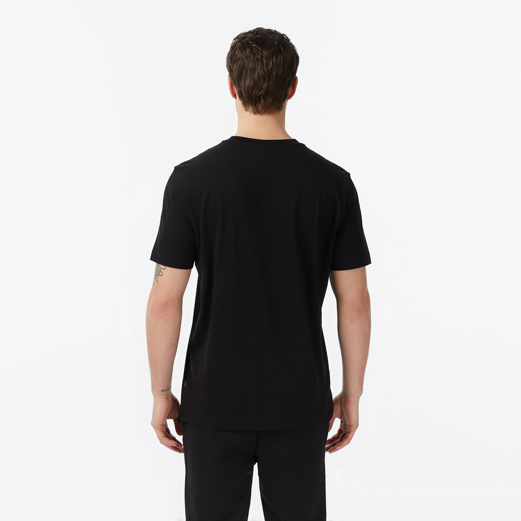 Boss Te Imprint Erkek Siyah T-Shirt