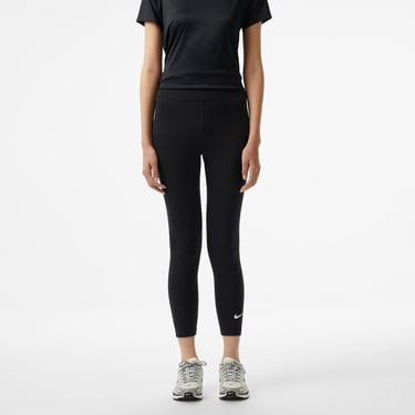  Nike Sportswear Classic High Rise 7/8 Kadın Siyah Tayt