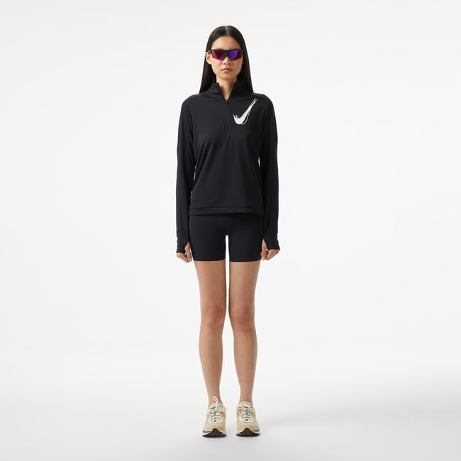  Nike Zenvy High Rise 13 cm Kadın Siyah Şort