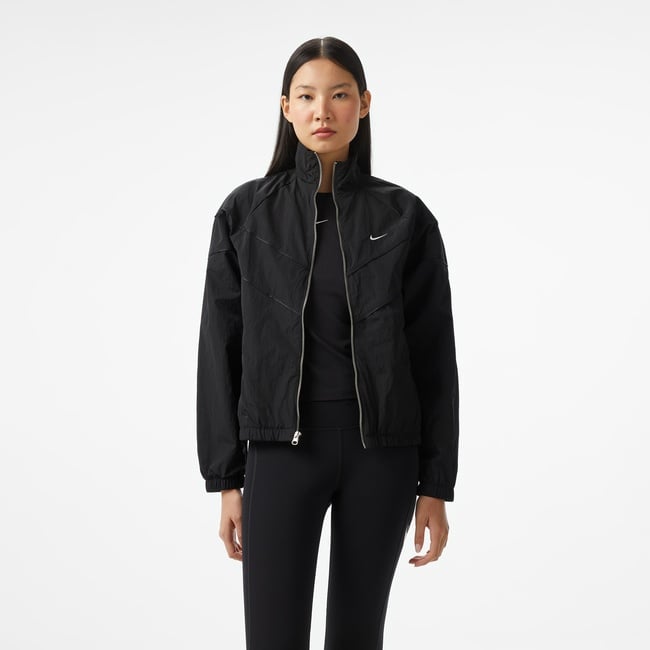  Nike Sportswear Windrunner Woven Kadın Siyah Ceket