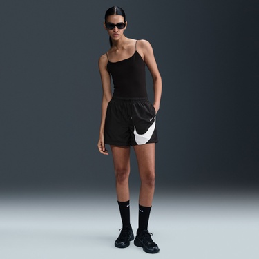  Nike Sportswear Classic Woven 13 cm Kadın Siyah Şort