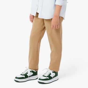  Lacoste Çocuk Regular Fit Bej Pantolon