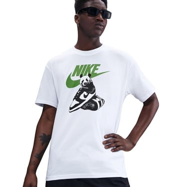  Nike Sportswear Erkek Beyaz T-Shirt