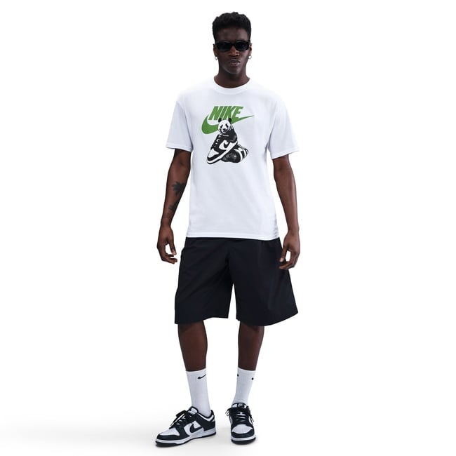  Nike Sportswear Erkek Beyaz T-Shirt
