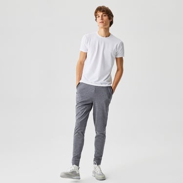  Lacoste Erkek Slim Fit Bisiklet Yaka Beyaz T-Shirt