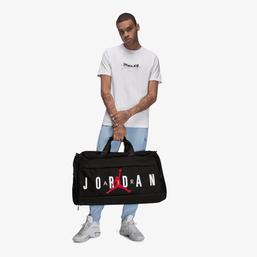  Jordan Velocity Duffle Çocuk Siyah Spor Çantası