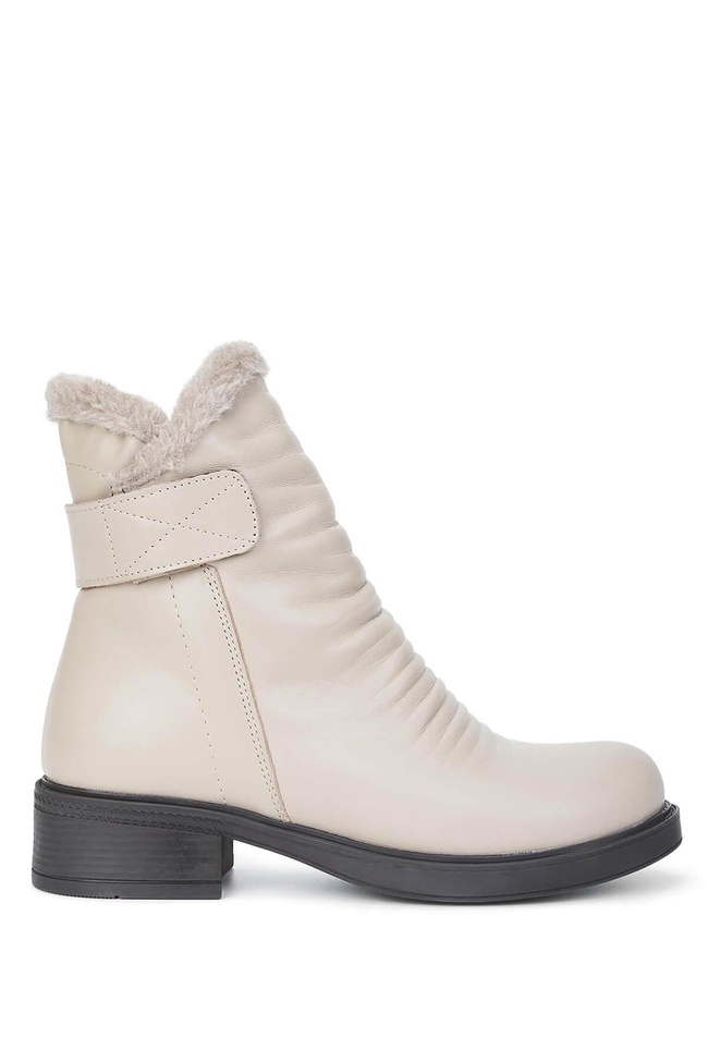  Tamer Tanca Kadın Hakiki Deri Vizon Casual Bot