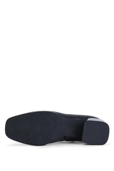  Tamer Tanca Kadın Hakiki Deri Siyah Deri Casual Bot