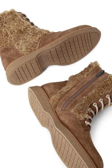  Tamer Tanca Kadın Hakiki Deri Vizon Casual Bot