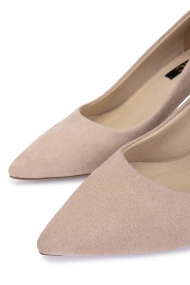  Tamer Tanca Kadın Vegan Vizon Topuklu Ayakkabı