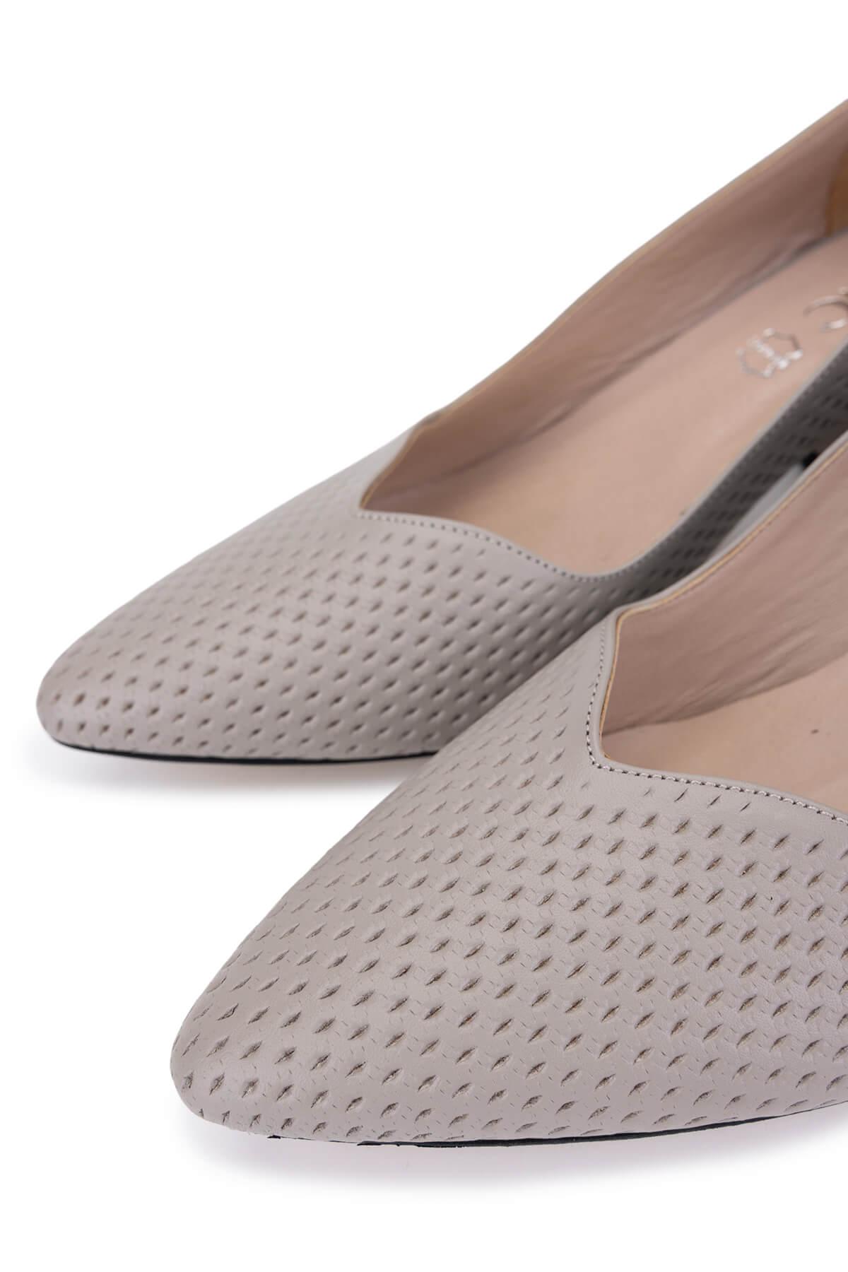 Tamer Tanca Kadın Hakiki Deri Vizon Klasik Ayakkabı