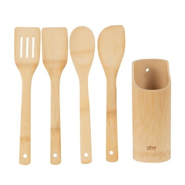  BAMBU SERVİS GEREÇLERİ & KAŞIKLIK SET