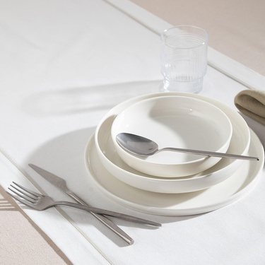  EPHESUS WHITE SERVİS TABAĞI SETİ 6LI -26CM