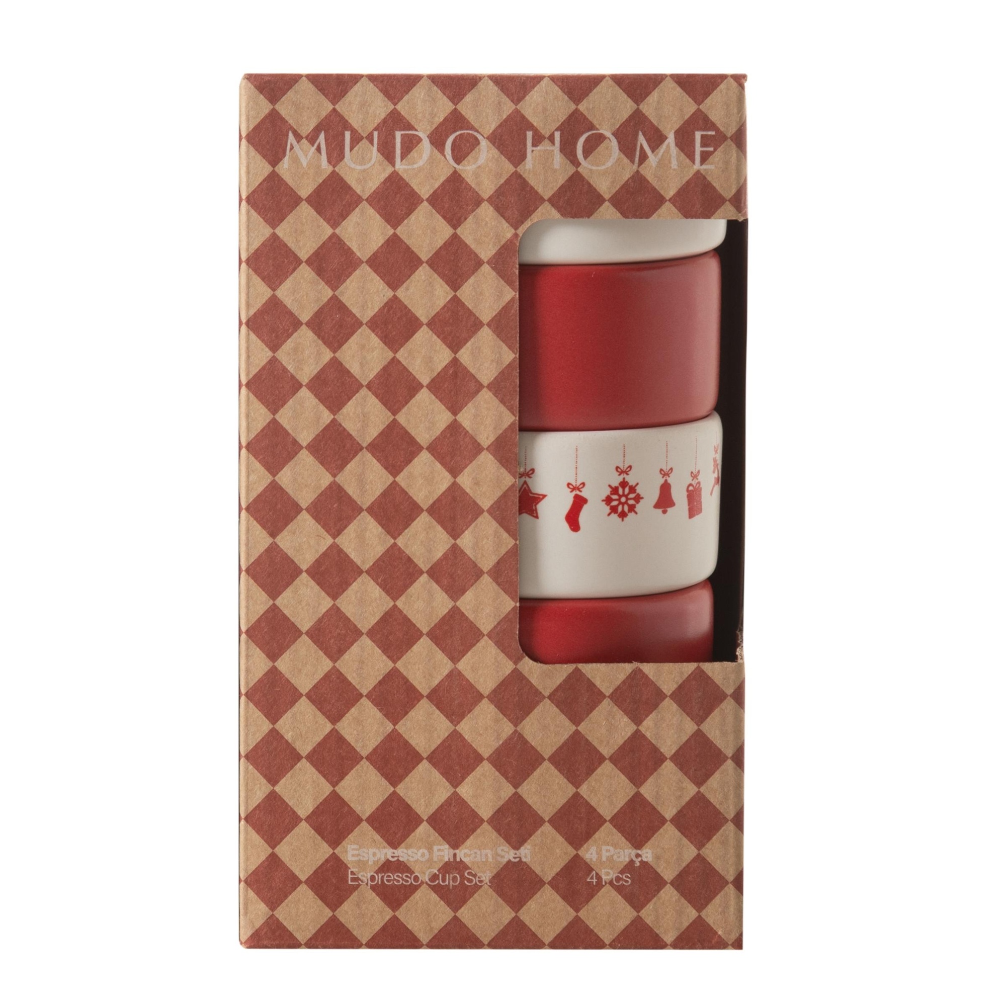 NEW YEAR 4'LÜ FİNCAN SETİ