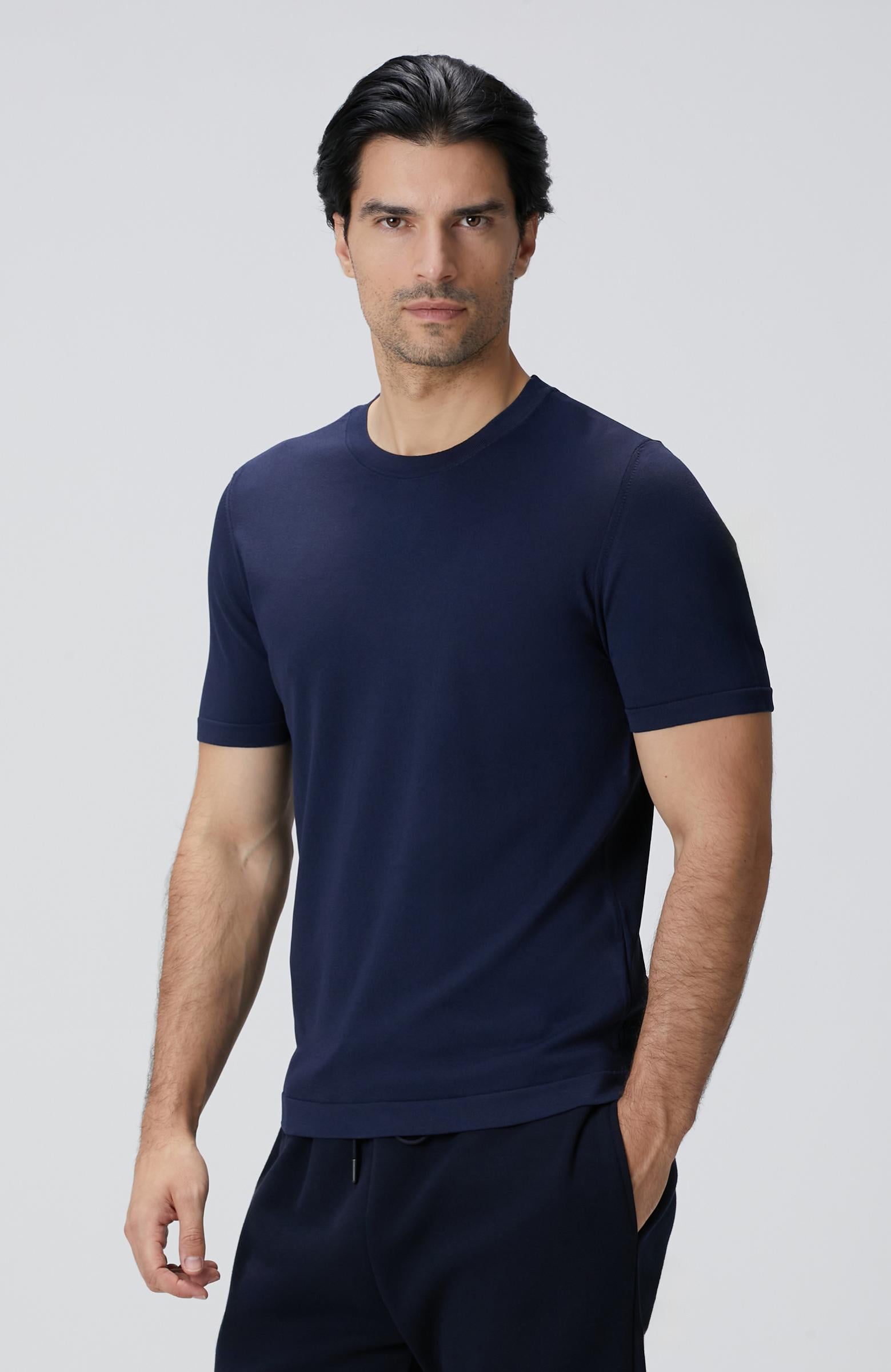 Network Erkek Lacivert Triko Kazak