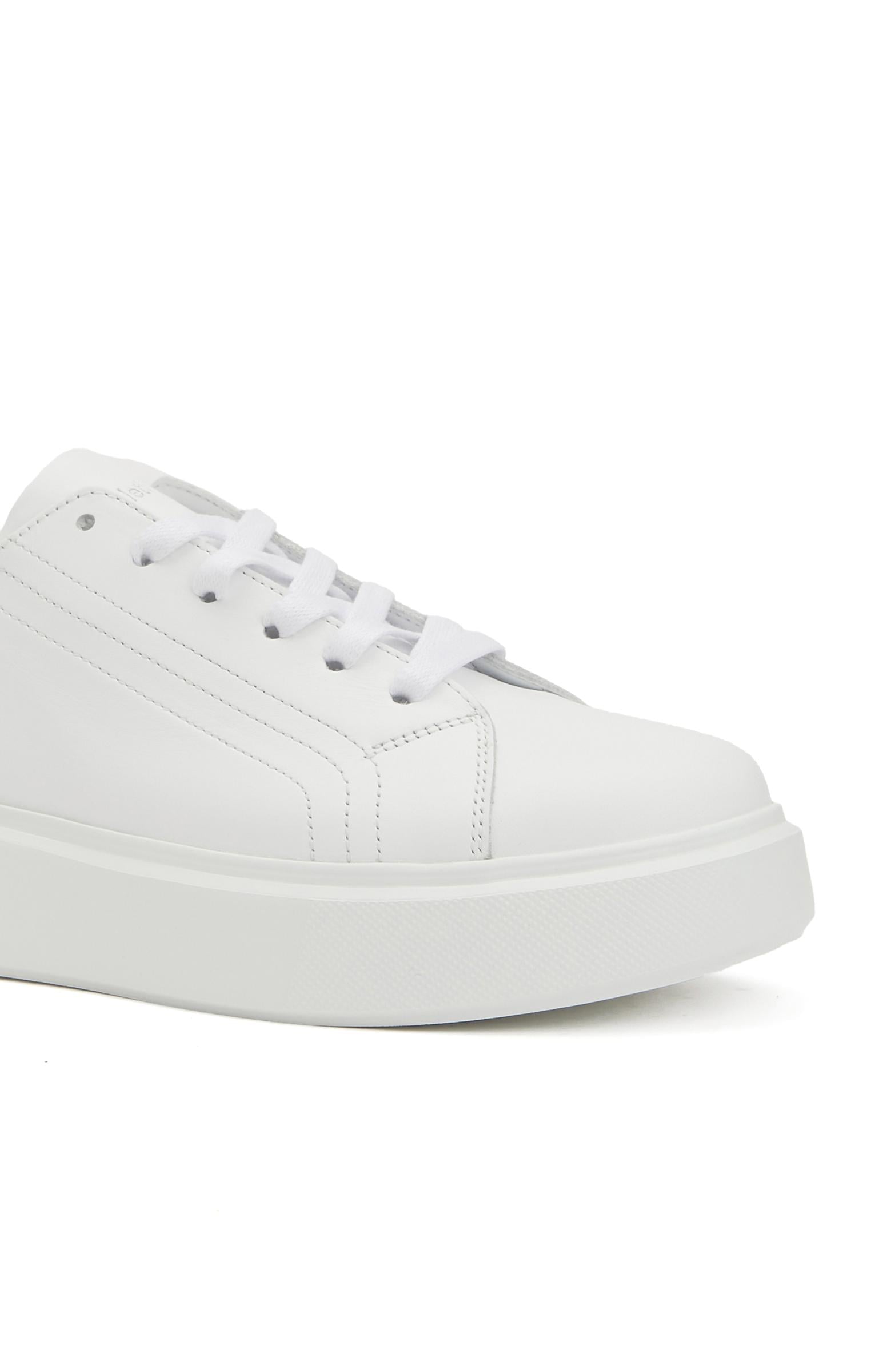 Network Kadın Beyaz Deri Sneaker