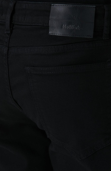  Network Erkek Siyah Denim Pantolon
