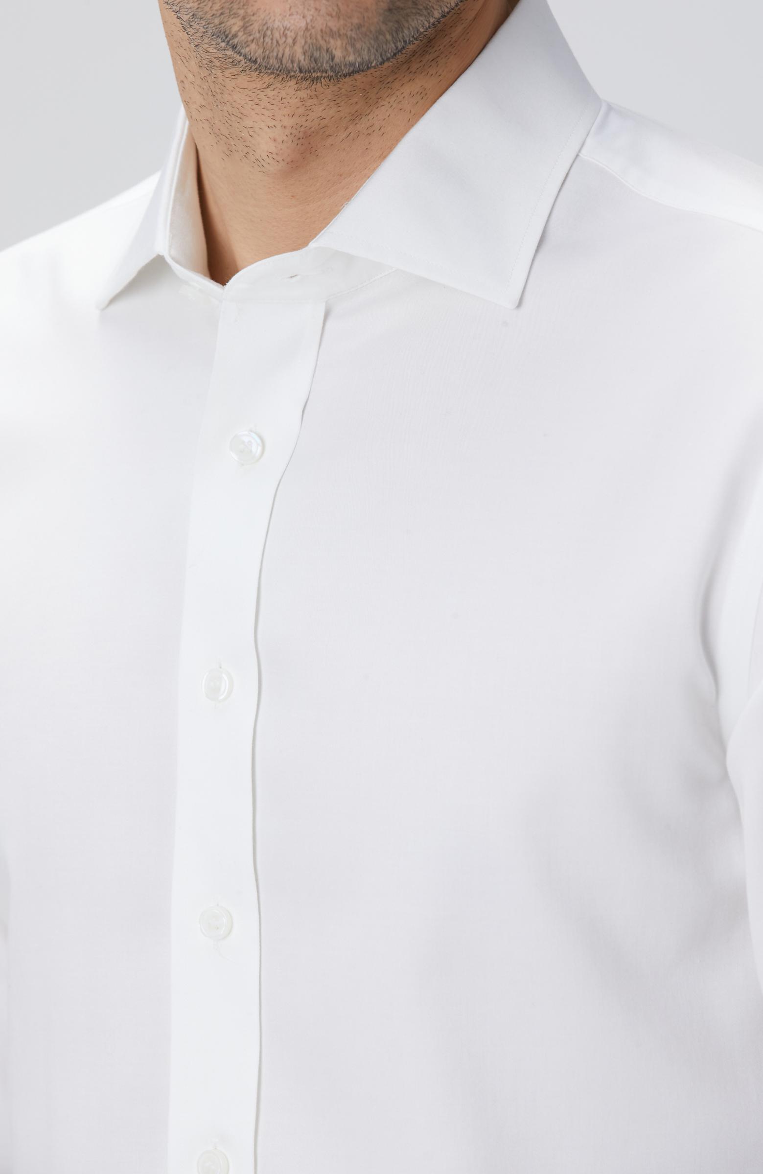 Network Erkek Beyaz Super Non-Iron Gömlek