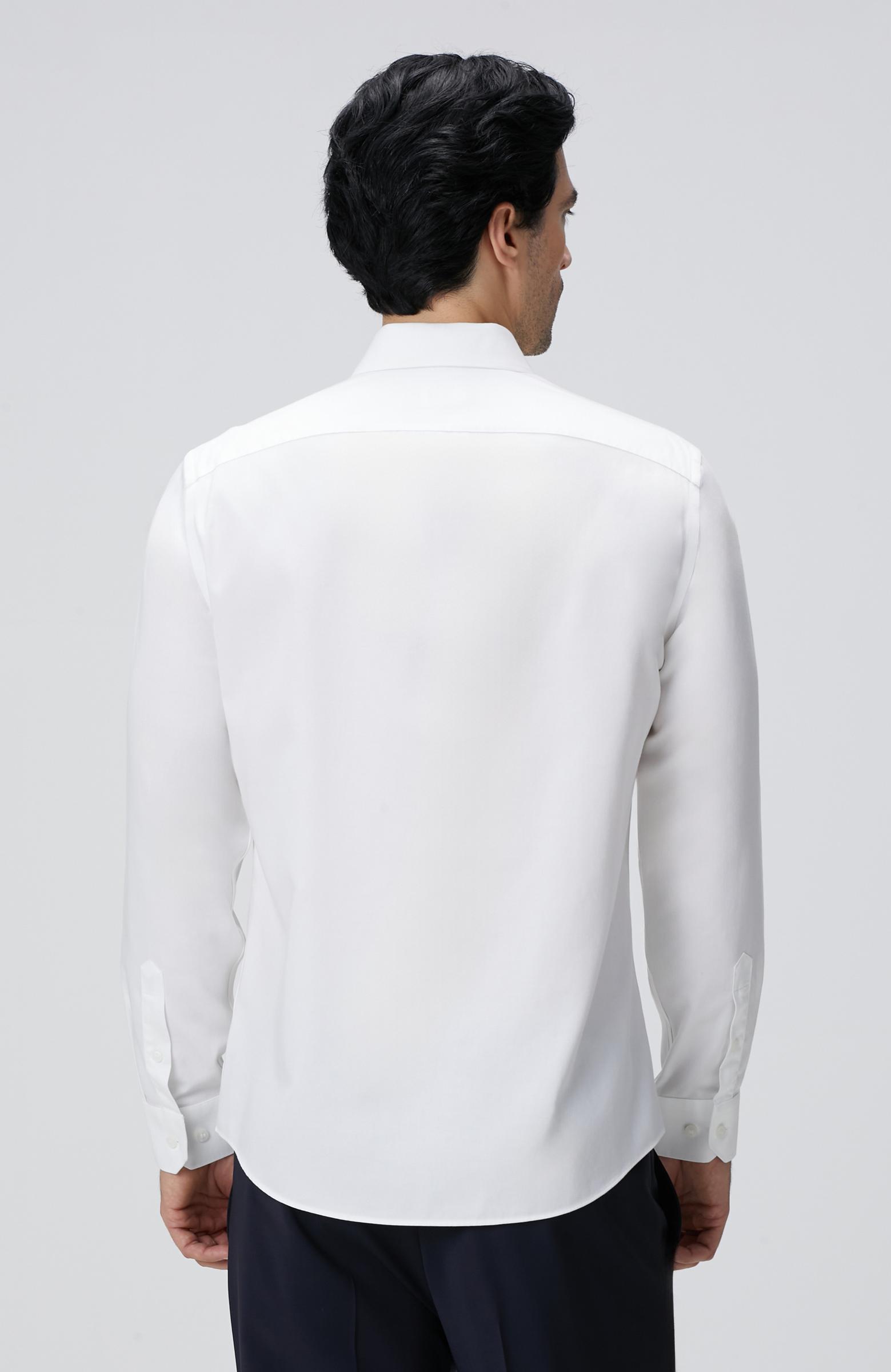 Network Erkek Beyaz Super Non-Iron Gömlek