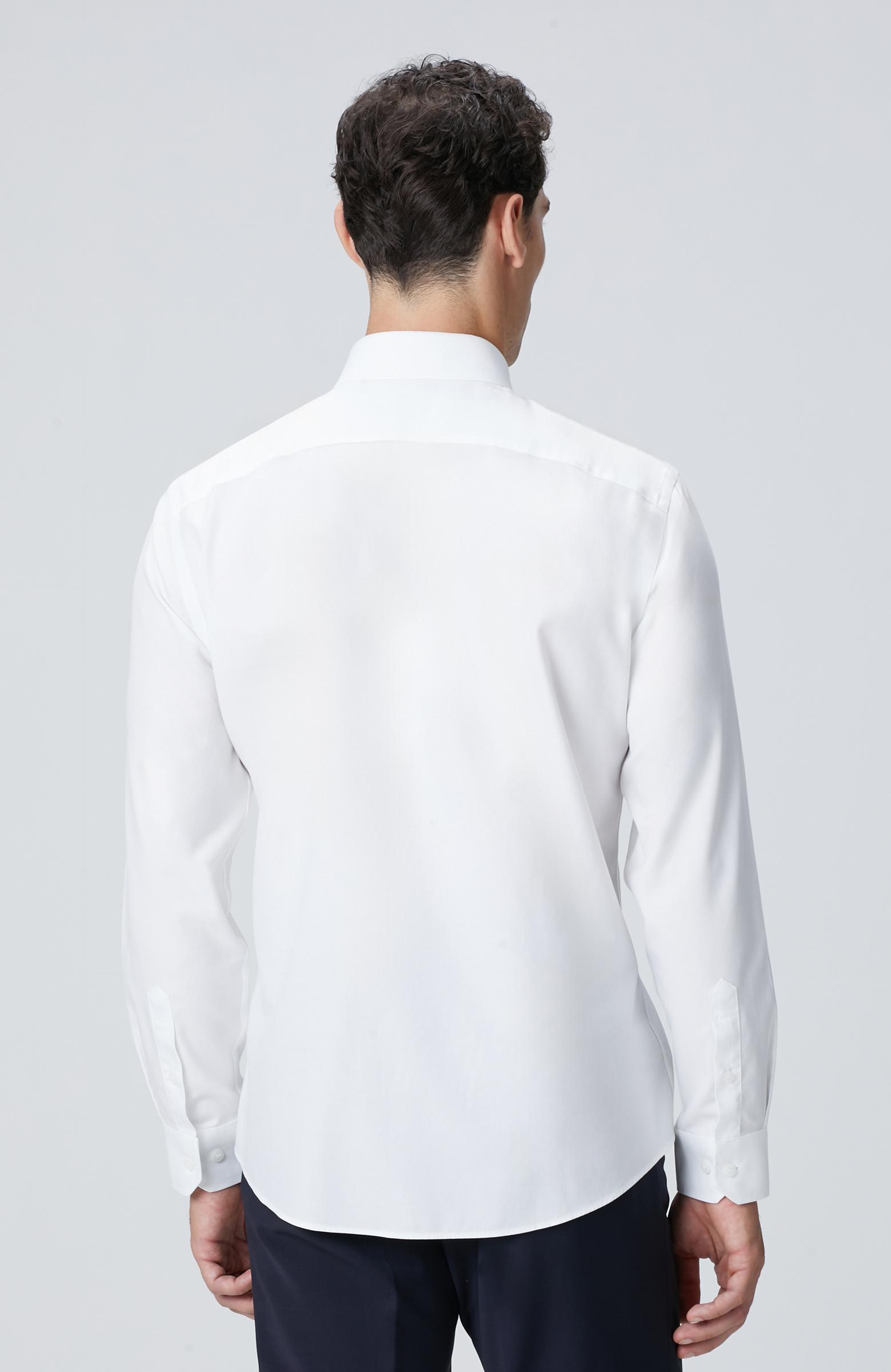  Network Erkek Beyaz Non-Iron Gömlek