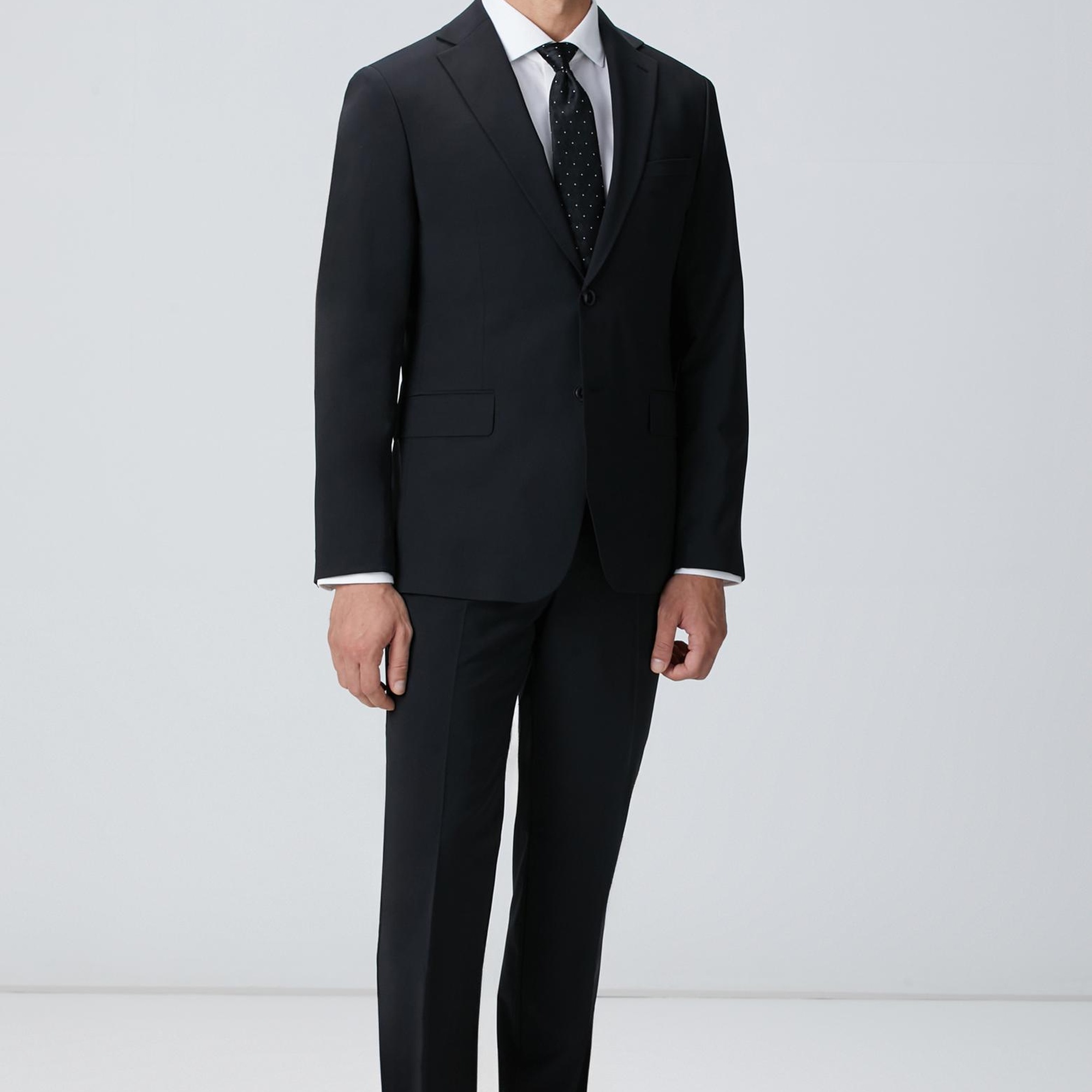 Network Erkek Beyaz Non-Iron Jakarlı Gömlek