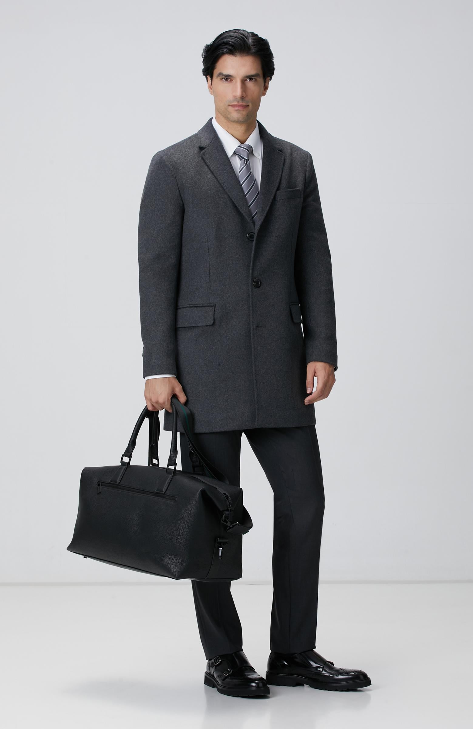 Network Erkek Beyaz Non-Iron Oxford Gömlek