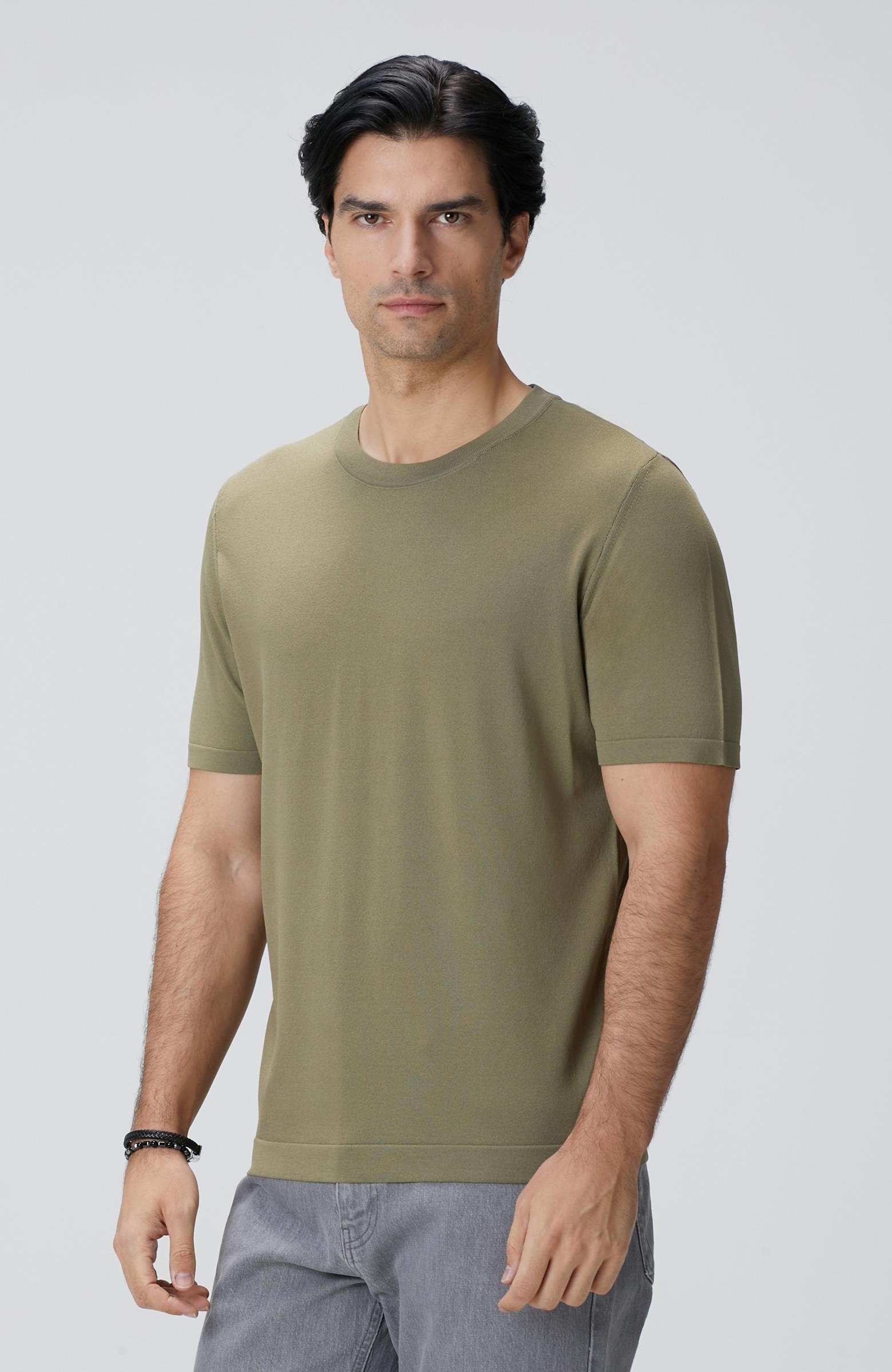  Network Erkek Haki Triko Kazak